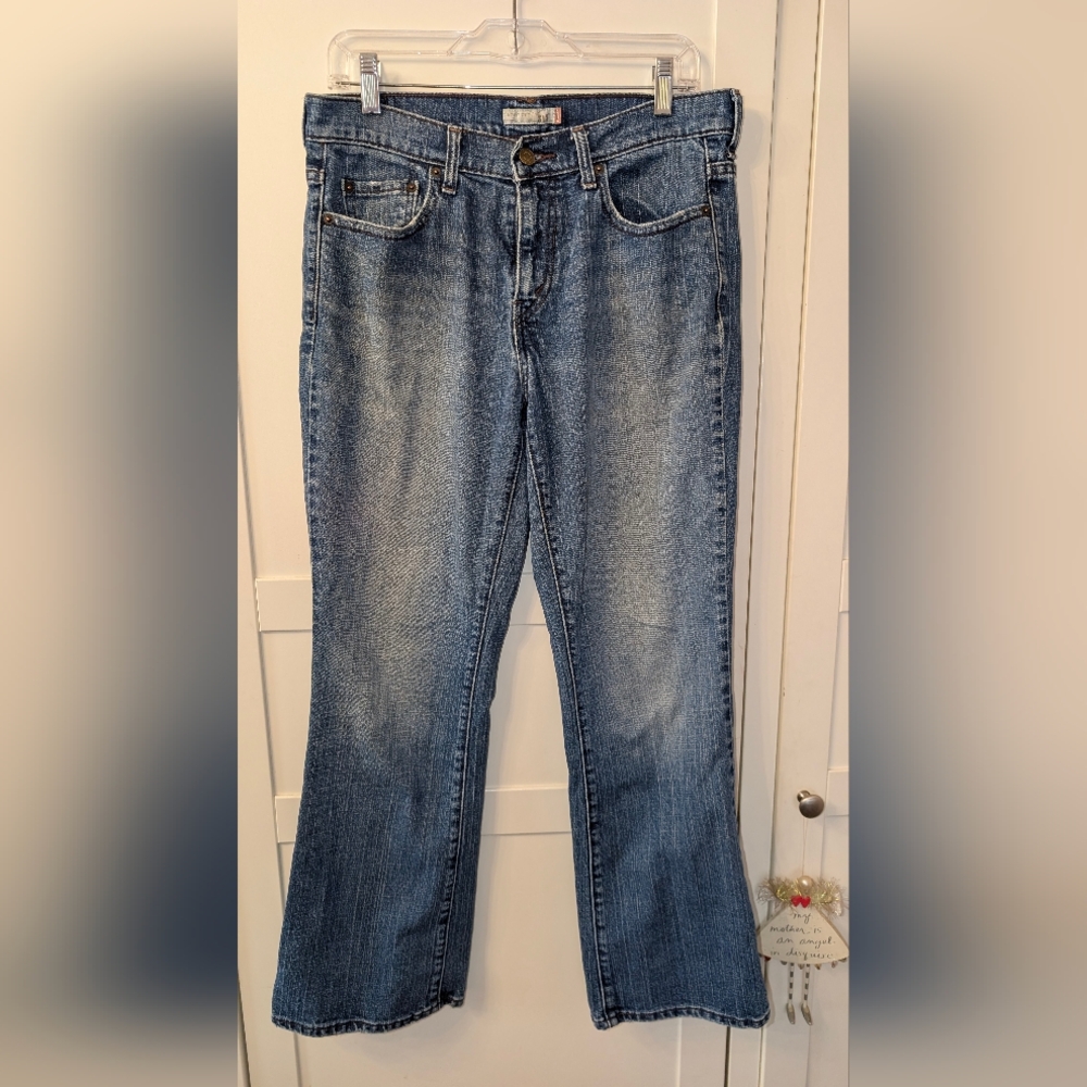 Levi's Blue Bootcut Denim Jeans